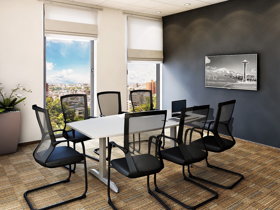 Jednací stůl kulatý 700x742 mm Alfa 406