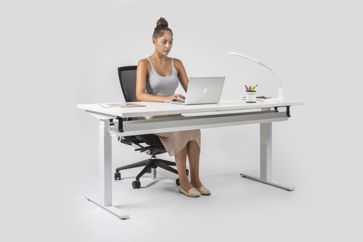 Výškově stavitelný stůl 1400x800x630-1290 mm Alfa Up 7014