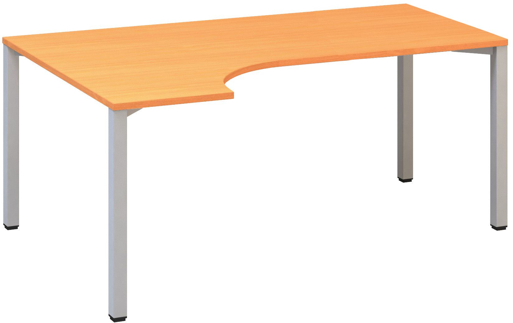Kancelářský stůl 1800x1200/800x742 mm Alfa 221