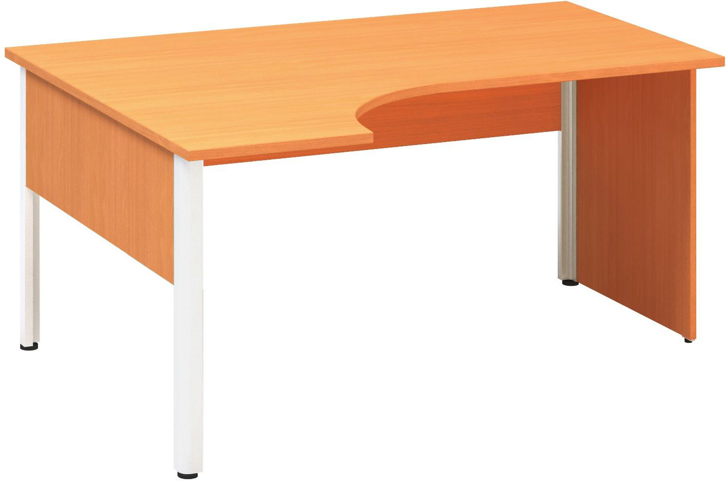 Kancelářský stůl 1600x1200/800x735 mm Alfa 108