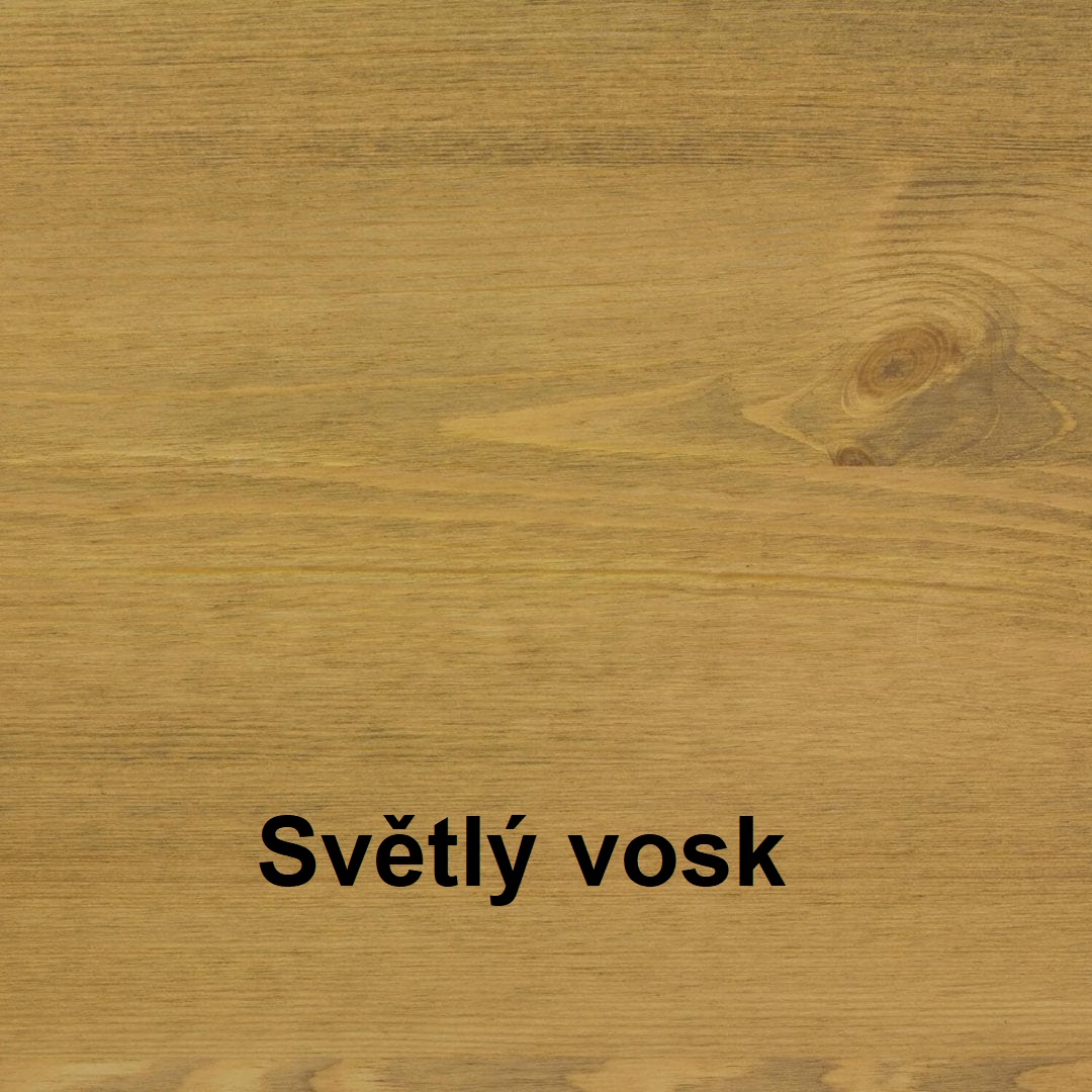 SN700 dřevěný rustikální noční stolek z přírodní borovice Drewmax