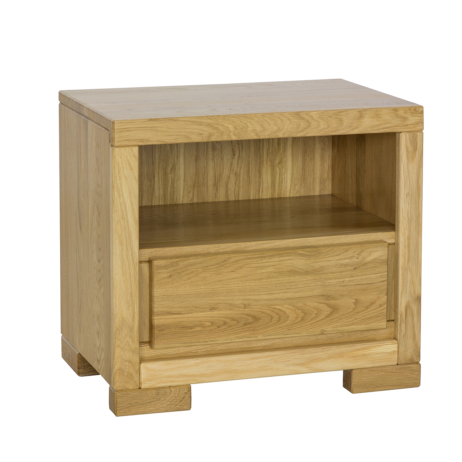 SN210 dřevěný noční stolek z dubu Drewmax