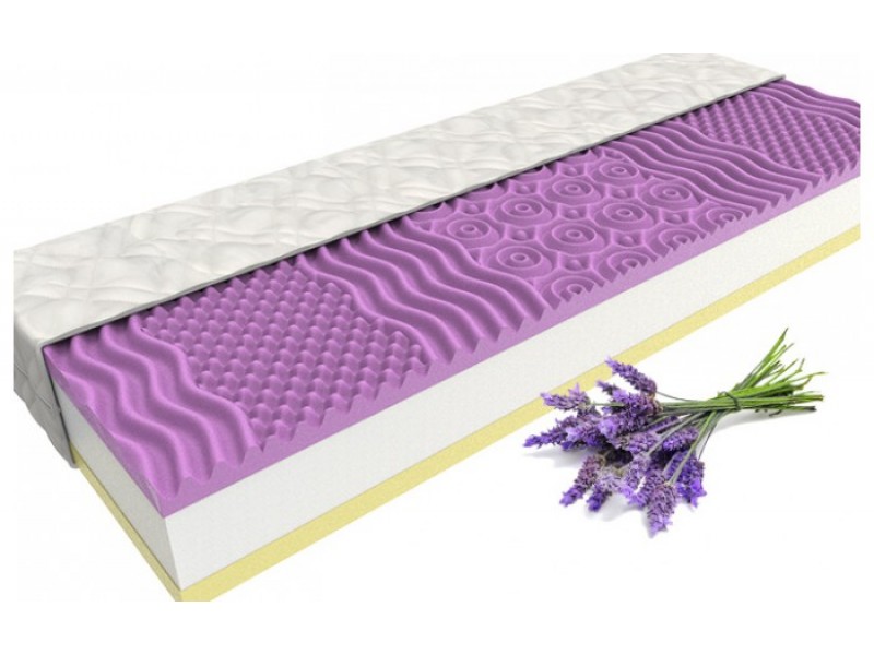 Levandule Comfort 1+1 ortopedická matrace MPO   