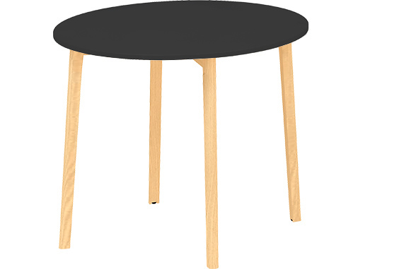 Kruhový konferenční stůl Ø 900 mm, 742 mm Alfa ROOT 8295
