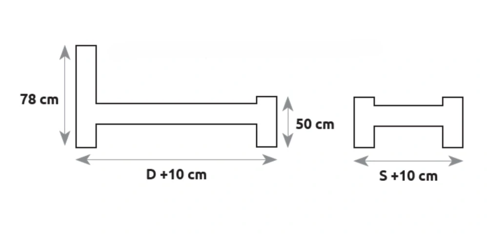 LK115-80 dřevěná postel masiv borovice jednolůžko 80x200 cm Drewmax