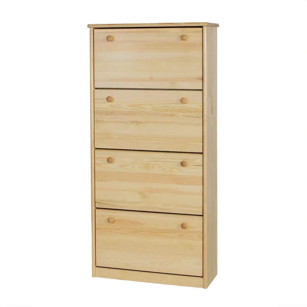 SB110 dřevěný botník masiv borovice Drewmax 