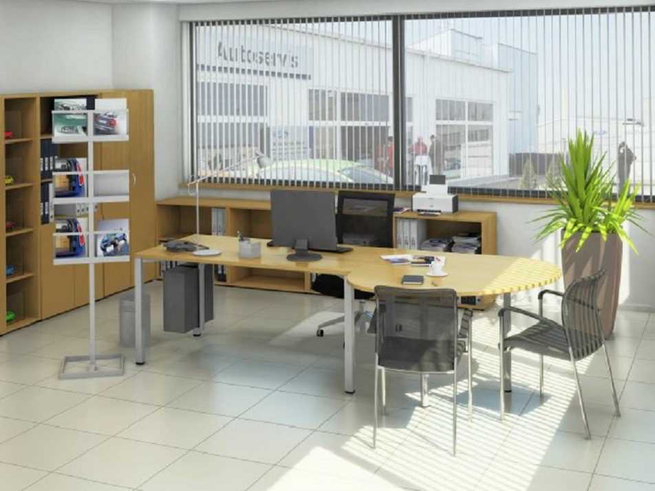 Kancelářský stůl 1200x800x742 mm Alfa 201