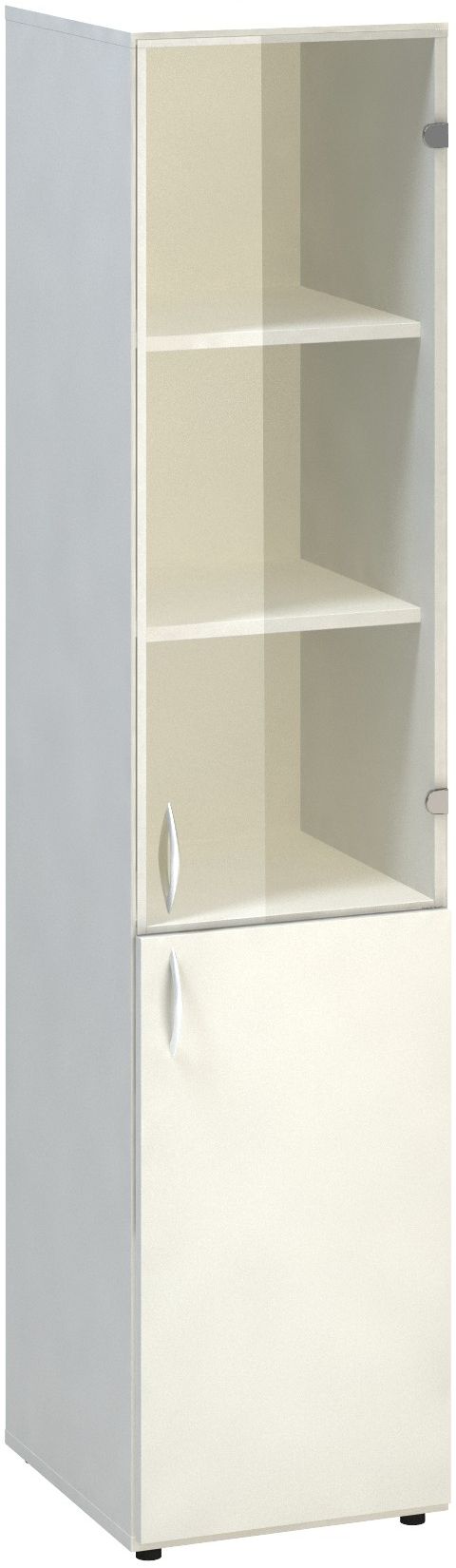 Skříň 400x470x1780 mm Alfa 7020231 sklo