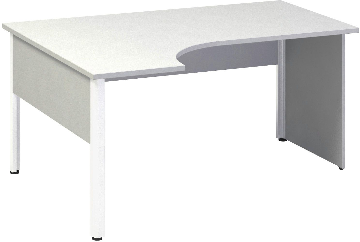 Kancelářský stůl 1600x1200/800x735 mm Alfa 108