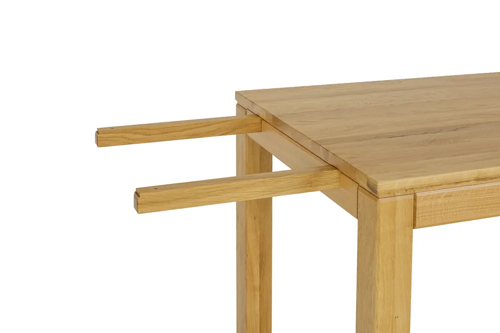 ST302 140+90 dřevěný rozkládací jídelní stůl z dubu Drewmax