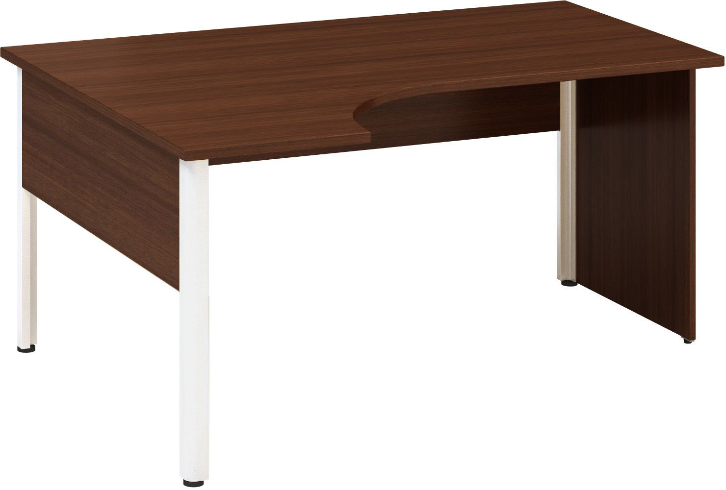 Kancelářský stůl 1600x1200/800x735 mm Alfa 108