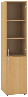 Skříň 400x470x1780 mm Alfa 7020230 sklo